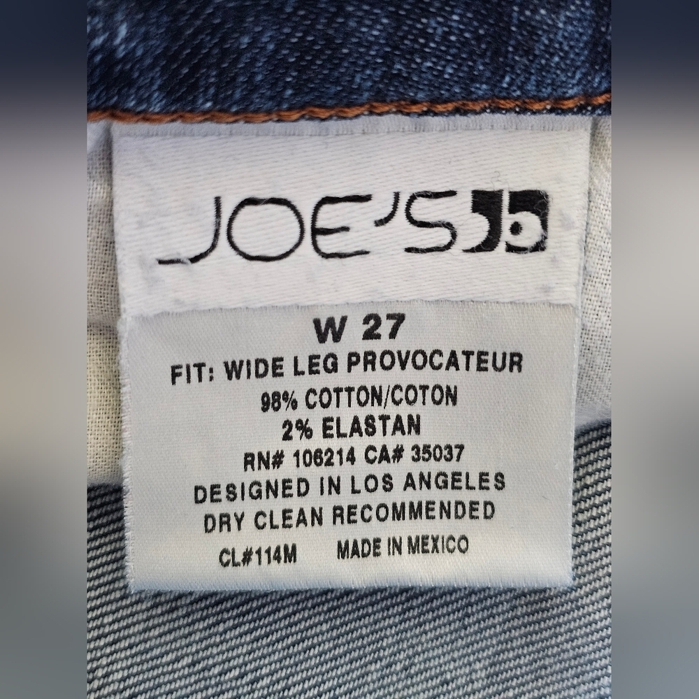 Joe's Jeans Women's Wide Leg Provocateur Size 27, Excellet Condition! - Picture 9 of 10
